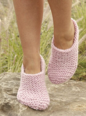 Way of Roses by DROPS Design - Tøfler Strikkeopskrift str. 35/37 - 40/42