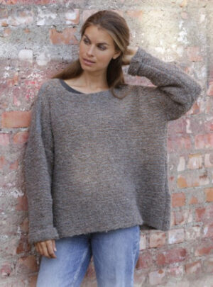 Willow Lane by DROPS Design - Bluse Strikkeopskrift str. S - XXXL