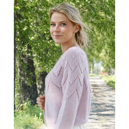 Wishing Well Cardigan by DROPS Design - Cardigan Strikkeopskrift str. S - XXXL Wishing Well Cardigan by DROPS Design - Cardigan Strikkeopskrift str. S - XXXL