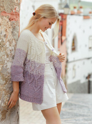 Wistful by DROPS Design - Jakke Strikkeopskrift str. S - XXXL