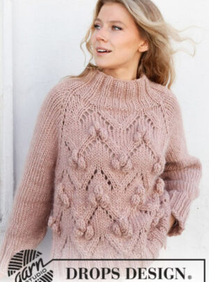 227-24 Rosé Bubbles by DROPS Design, fra Viking