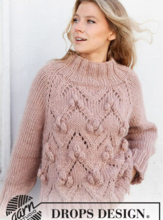 227-24 Rosé Bubbles by DROPS Design, fra Viking