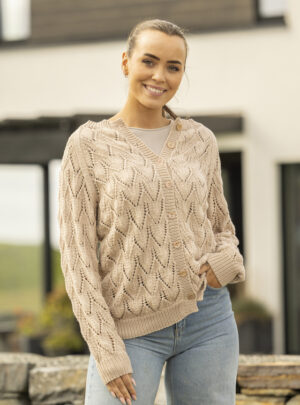 "Felix" Cardigan - Viking Design 2515-3 Kit - XS-XL - Viking Bamboo, fra Viking