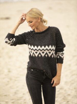 "Gi" Genser - Viking Design 1922-7 Kit - XS-XXL - Viking Alpaca Bris, fra Viking