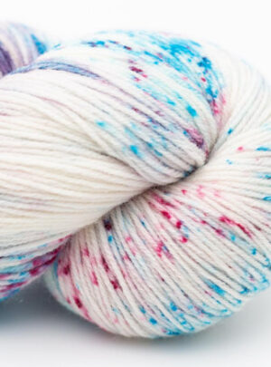Kremke Soul Wool Lazy Lion Strømpegarn 1201 Kilimanjaro Plettet Kaotisk
