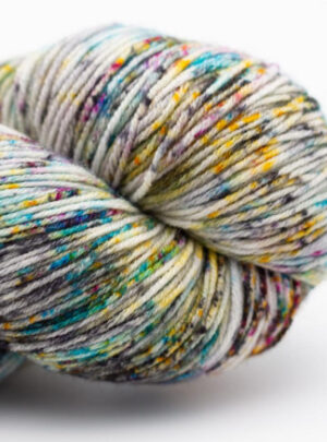 Kremke Soul Wool Lazy Lion Strømpegarn 1208 Stormfulde Malindi Pelttet Kaotisk