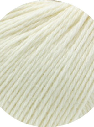Lana Grossa Landlust Alpaca Merino Garn 160 401 Råhvid