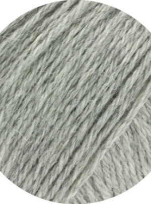 Lana Grossa Landlust Alpaca Merino Garn 160 407 Lysegrå