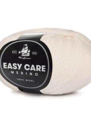 Mayflower Easy Care - 16 Natur, Merinogarn, fra Mayflower