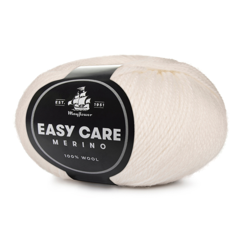 Mayflower Easy Care - 16 Natur, Merinogarn, fra Mayflower Mayflower Easy Care - 16 Natur, Merinogarn, fra Mayflower