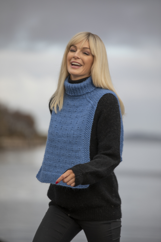 "Reie" Hals - Viking Design 2033-4 Kit - Dame - Viking Alpaca Bris, fra Viking "Reie" Hals - Viking Design 2033-4 Kit - Dame - Viking Alpaca Bris, fra Viking