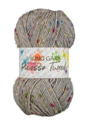 Viking Garn Alpaca Picasso Tweed - 913, Alpaca / Merino, fra Viking