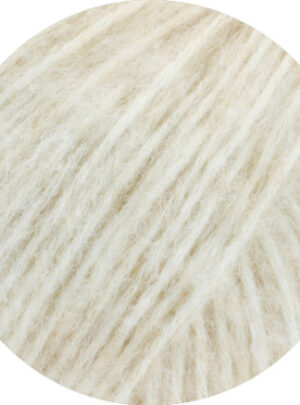Lana Grossa Natural Alpaca Pelo Garn 5 Off White