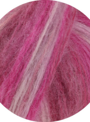 Lana Grossa Superkid Seta Garn 111 Rosé/pink/vinrød