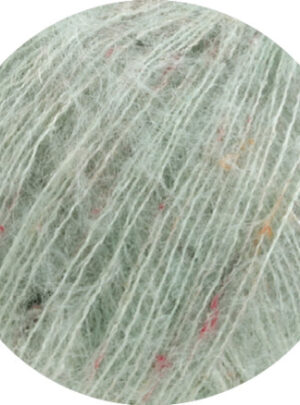 Lana Grossa Superkid Tweed Garn 617 Grågrøn