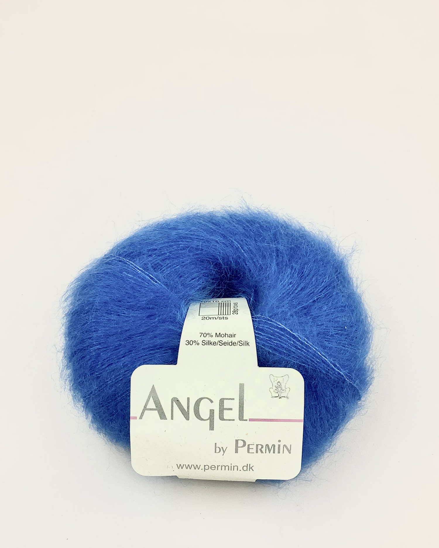 Angel Permin - Mohair og silkegarn - 8841106 Ibiza blue Angel Permin - Mohair og silkegarn - 8841106 Ibiza blue