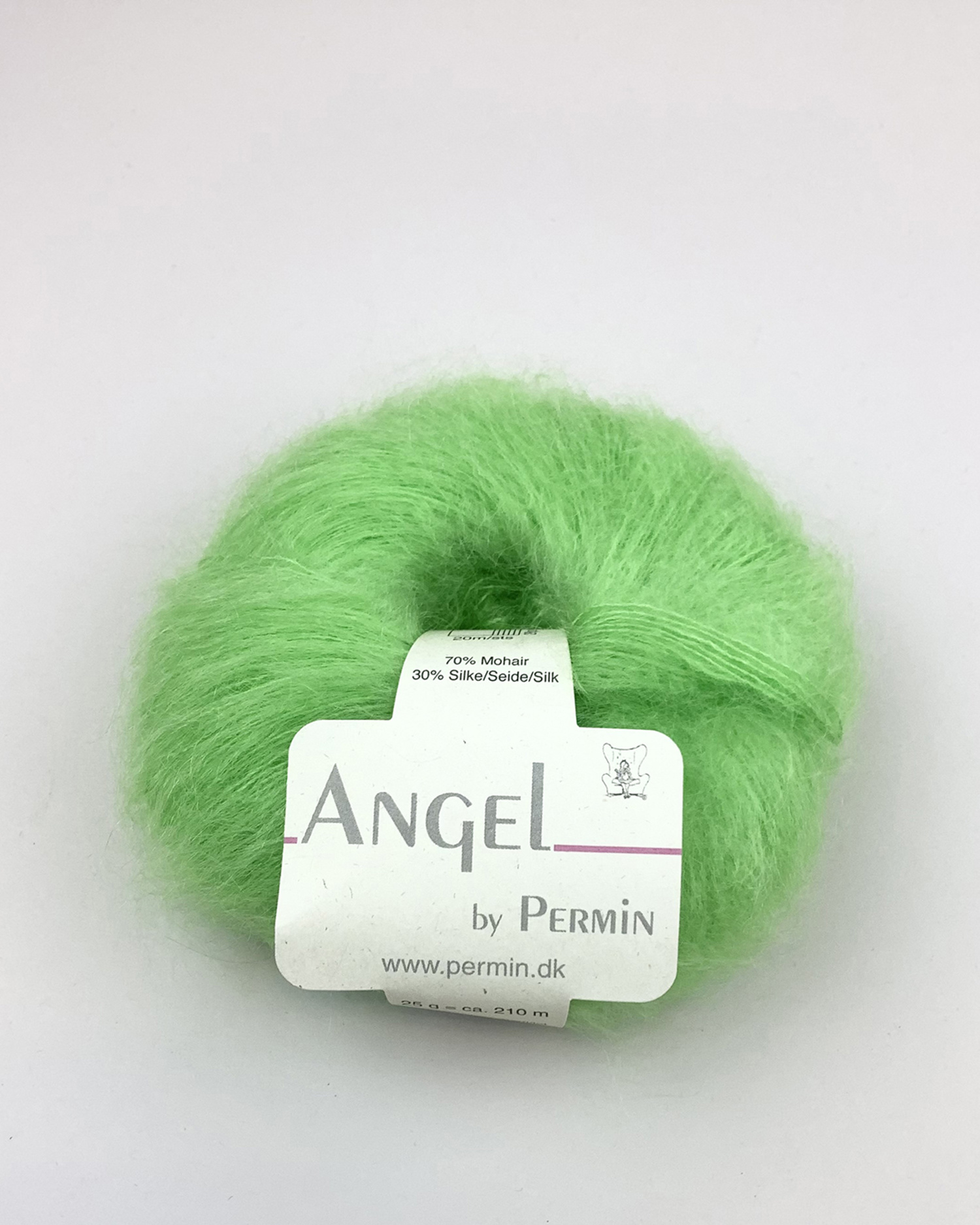 Angel Permin - Mohair og silkegarn - 8841107 Jelly green Angel Permin - Mohair og silkegarn - 8841107 Jelly green