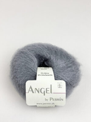 Angel Permin - Mohair og silkegarn - 8841108 Askegrå