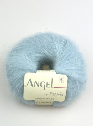 Angel Permin - Mohair og silkegarn - 8841113 Himmelblå