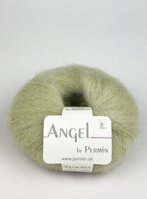 Angel Permin - Mohair og silkegarn - 8841117 Green tea