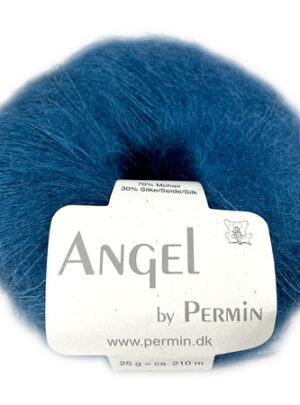Angel Permin - Mohair og silkegarn - 884118 Blå