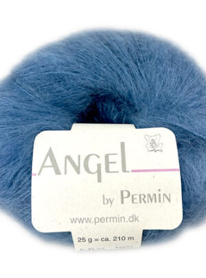 Angel Permin - Mohair og silkegarn - 884149 Jeans Blå