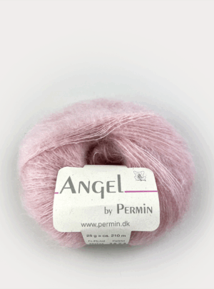 Angel Permin - Mohair og silkegarn - 884155 Lyserød