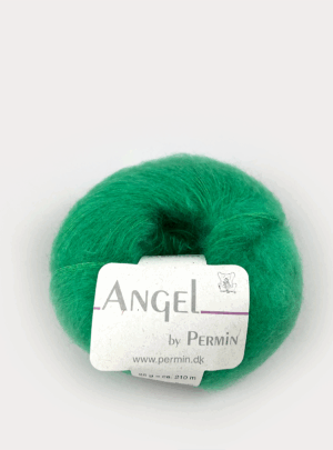 Angel Permin - Mohair og silkegarn - 884190 Sport grøn