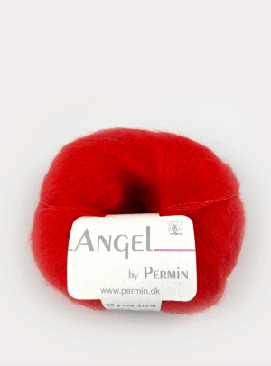 Angel Permin - Mohair og silkegarn - 884196 Cinnober Rød