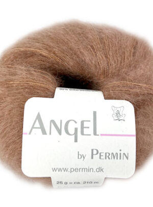 Angel Permin - Mohair og silkegarn - 884198 Mørk Camel