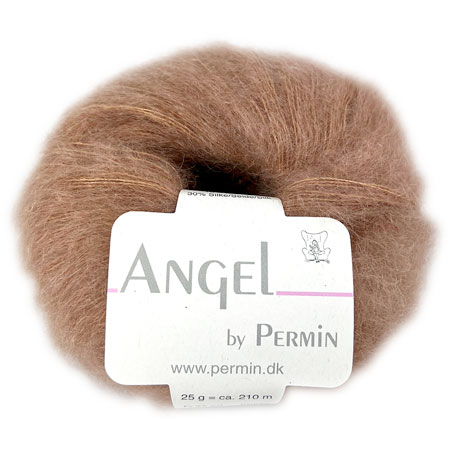 Angel Permin - Mohair og silkegarn - 884198 Mørk Camel Angel Permin - Mohair og silkegarn - 884198 Mørk Camel