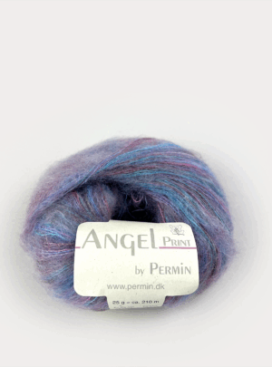 Angel Permin - Mohair og silkegarn - 884754 Print Pastel