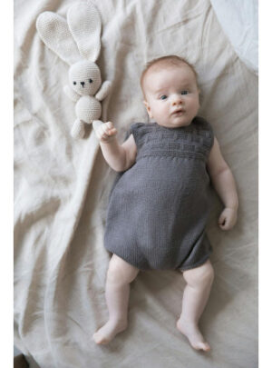 Vinde Romper af House of Yarns - Baby Bodystock Strikkeopskrift Str. 44-80
