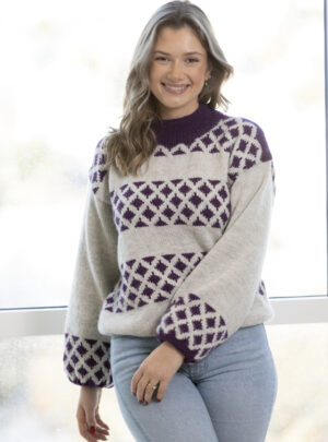 "Device" Genser - Viking Design 2306-9 Kit - XS-XXL - Viking Alpaca Storm, fra Viking