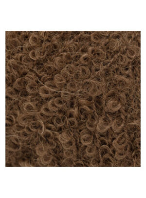 Drops Alpaca Bouclé Garn Unicolor 8905 Chokolade