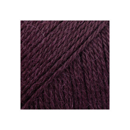 Drops Alpaca Garn Unicolor 9044 Mørk Drue Drops Alpaca Garn Unicolor 9044 Mørk Drue