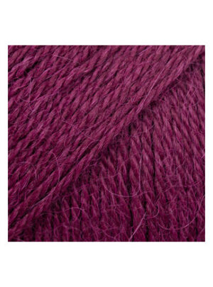 Drops Alpaca Garn Unicolor 9045 Rubinrød