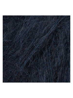 Drops Kid-Silk Garn Unicolor 65 Mørk Marineblå