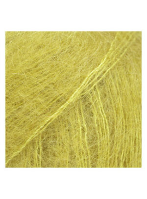 Drops Kid-Silk Garn Unicolor 67 Lys Oliven