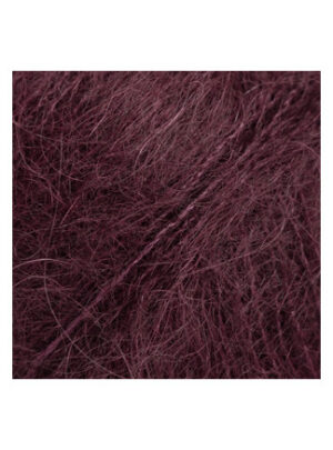 Drops Kid-Silk Garn Unicolor 71 Mørk Drue