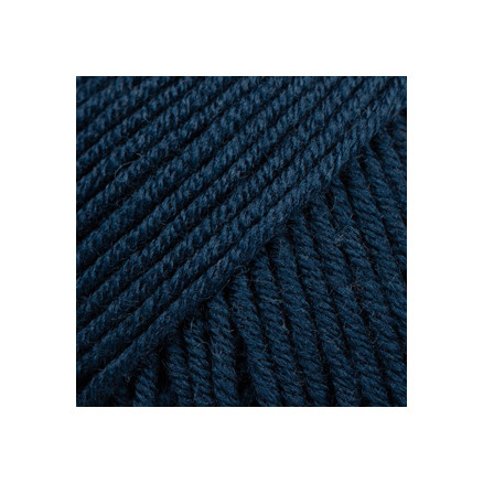 Drops Merino Extra Fine Garn Unicolor 56 Mørk Marineblå Drops Merino Extra Fine Garn Unicolor 56 Mørk Marineblå