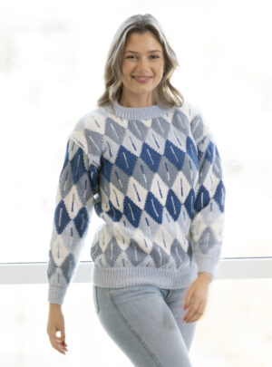 "Syrup" Genser - Viking Design 2306-2 Kit - XS-XXL - Viking Alpaca Storm, fra Viking