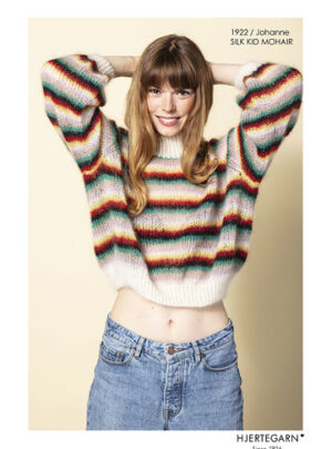 1922/ Johanne - Strikkeopskrift - Strikkekit Str L Strikkekit