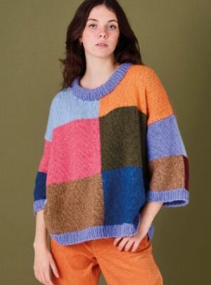 Alice Permin Strikkeopskrift/Strikkekit-TERNET OVERSIZE SWEATER-896298 896298 - TERNET OVERSIZE SWEATER Strikkekit Str S/M
