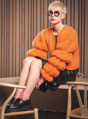 Bella strikkeopskrift Room Shaker Cardigan 893282 Str XS