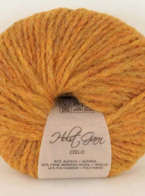 Holst Garn Cielo - 17 Chanterelle, 42% Baby Alpaca/42% Superfine Merino/16% Polyamid, fra Holst Garn