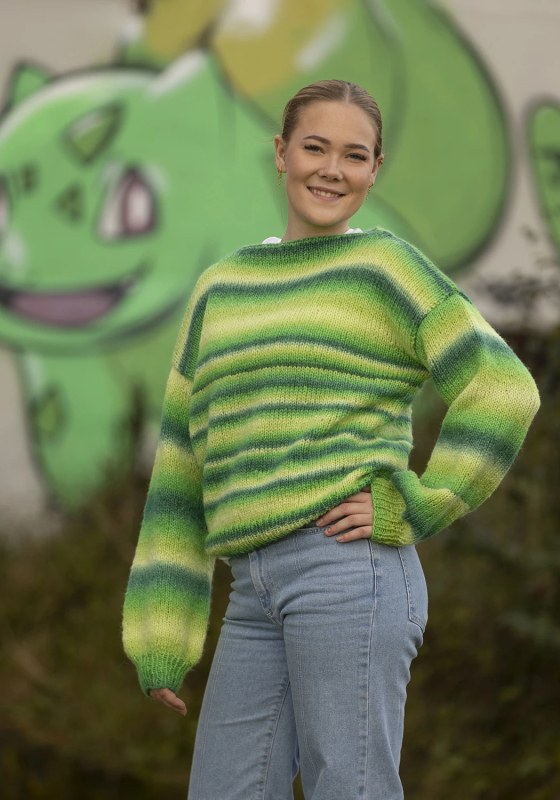 "Kulør" genser - Viking Design 2337-16 Kit - XS-XXL - Viking Alpaca Bris Multi, fra Viking "Kulør" genser - Viking Design 2337-16 Kit - XS-XXL - Viking Alpaca Bris Multi, fra Viking