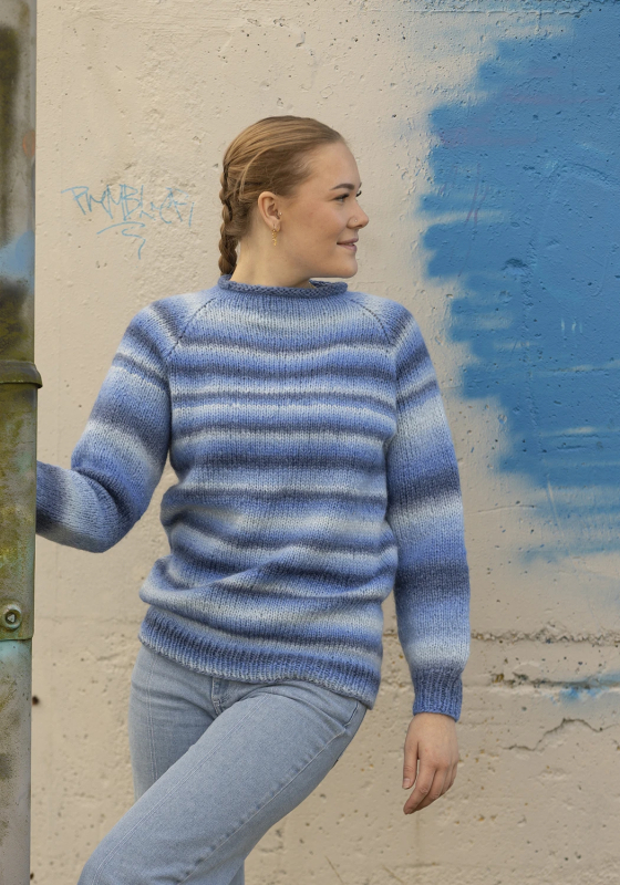 "Maroon" genser - Viking Design 2337-5B Kit - XS-XXL - Viking Alpaca Bris Multi, fra Viking "Maroon" genser - Viking Design 2337-5B Kit - XS-XXL - Viking Alpaca Bris Multi, fra Viking