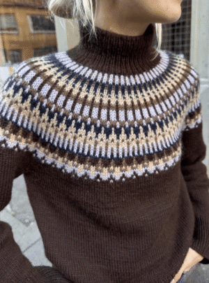 Celeste sweater - Strikkeopskrift - Hillesvåg