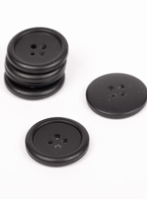 Drops Knap Mat Sort 20mm 816 - 50 stk